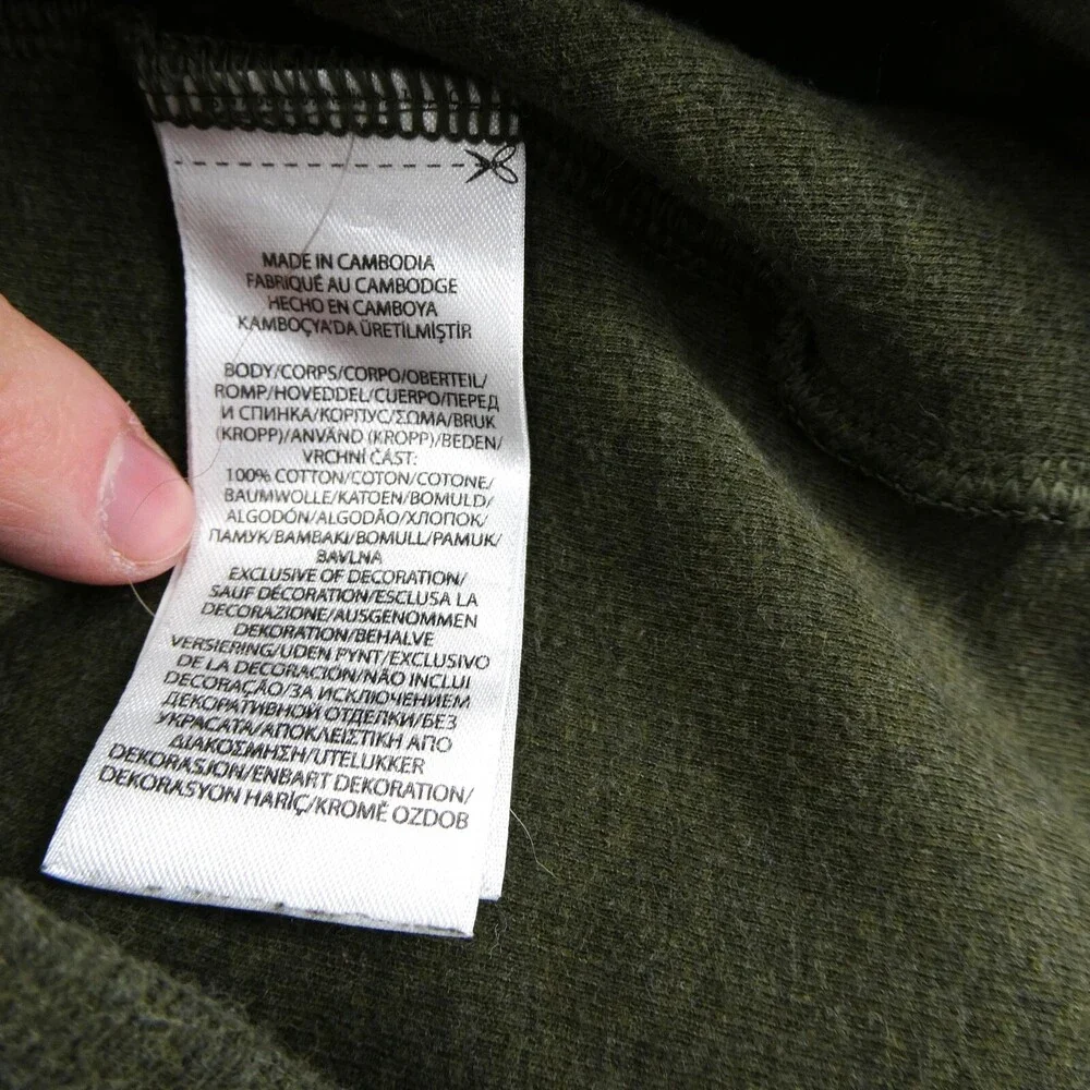 Polo‎ Ralph Lauren Sweater XL Mens Green Estate Rib 1/4 Zip 100% Cotton Preppy